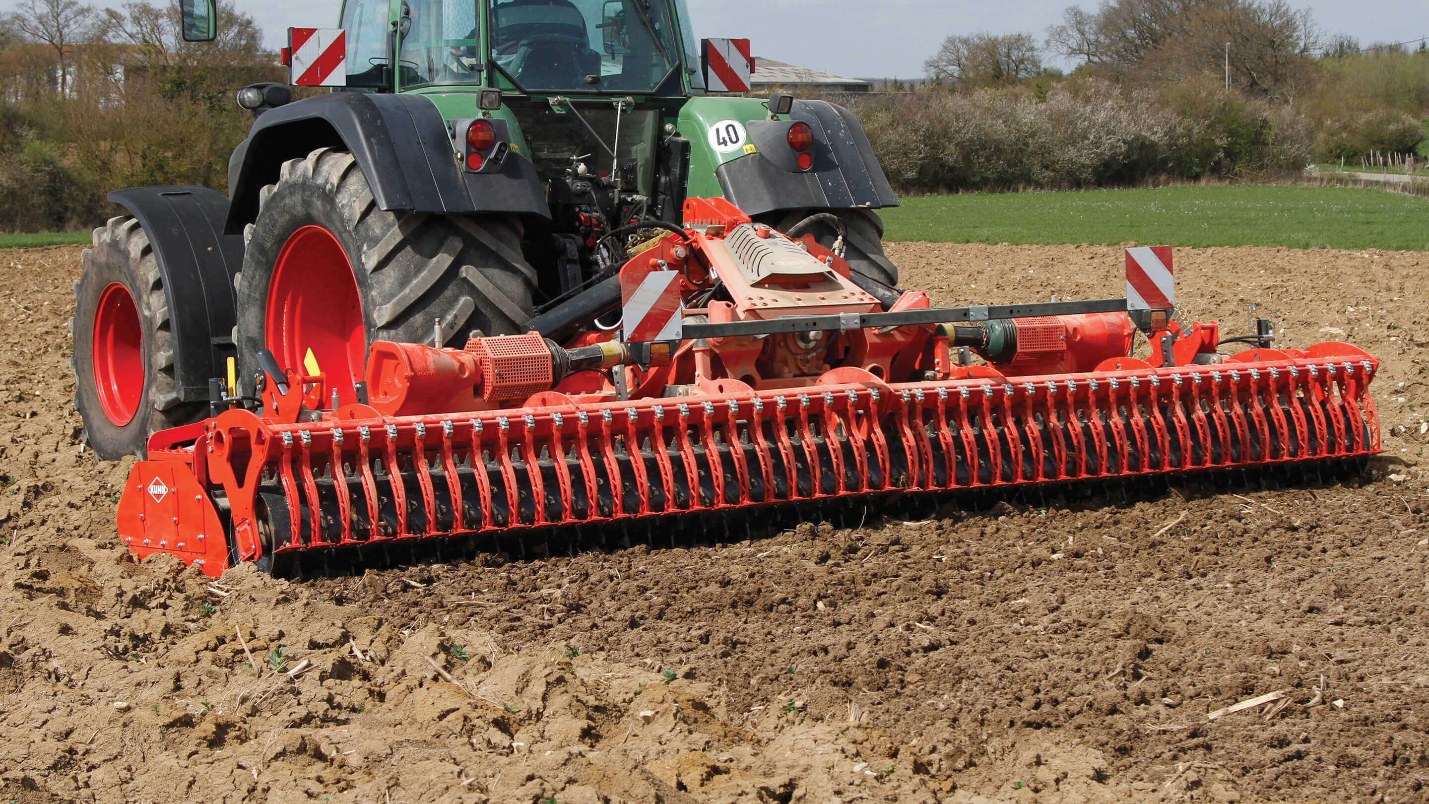 KUHN HR 1040 R Power Harrows Durable Power Harrows with a Solid Reputation KUHN
