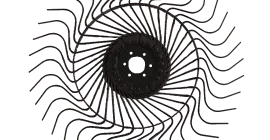 KUHN SpeedRake Wheel Rake Wheel - 70176959