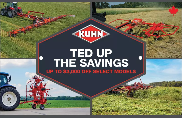 KUHN Ted Up the Savings coupon program