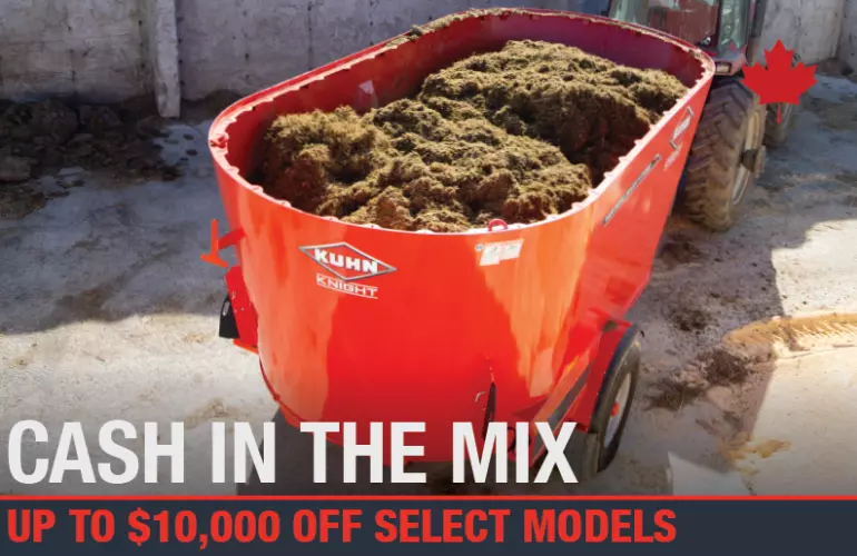 2026 Cash in the Mix TMR mixer coupon program