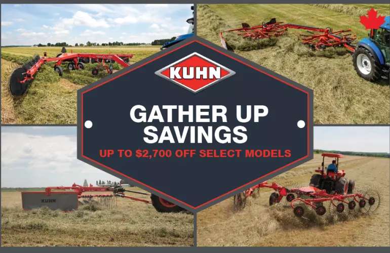 Gather Up Savings - KUHN Rake Coupon