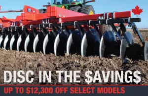 Kuhn Krause Disc in the Savings coupon program