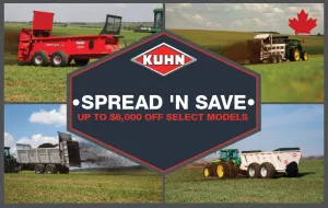 2026 KUHN Spread 'N Save Coupon savings program 