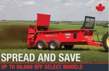 2026 Spread and Save manure spreader coupon program