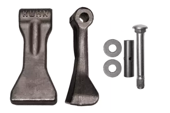 a closeup of the redesigned hammer